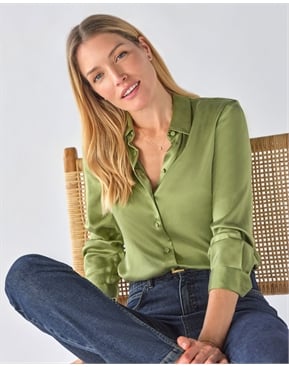 Light Teal | Cotton Shirt | Pure Collection