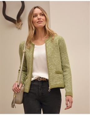 Camel | Gassato Lightweight Cashmere Swing Cardigan | Pure Collection