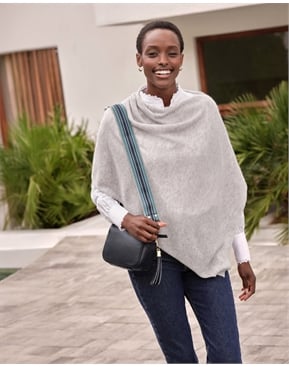 トップス OVY x GHbM REVERSIBLE CASHMERE Cashmere pullover in Grey for Women | Dolce&Gabbana®