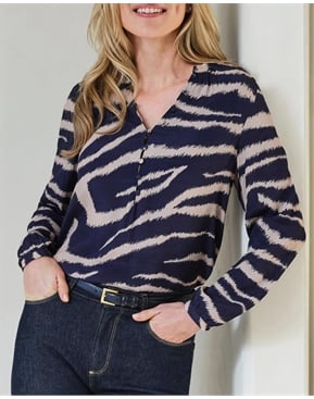 Button Detail Blouse