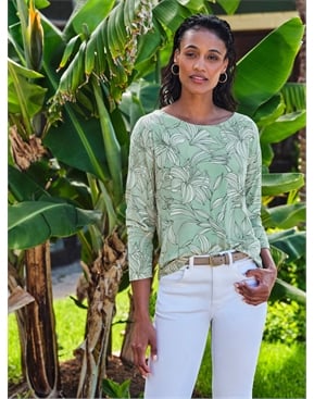 【GREEN BUTTER】Boat-neck Color Patch Tee  R5727 boat_neck_zip_top_1_filter_col