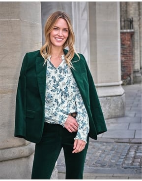 Washed Velvet Jacket