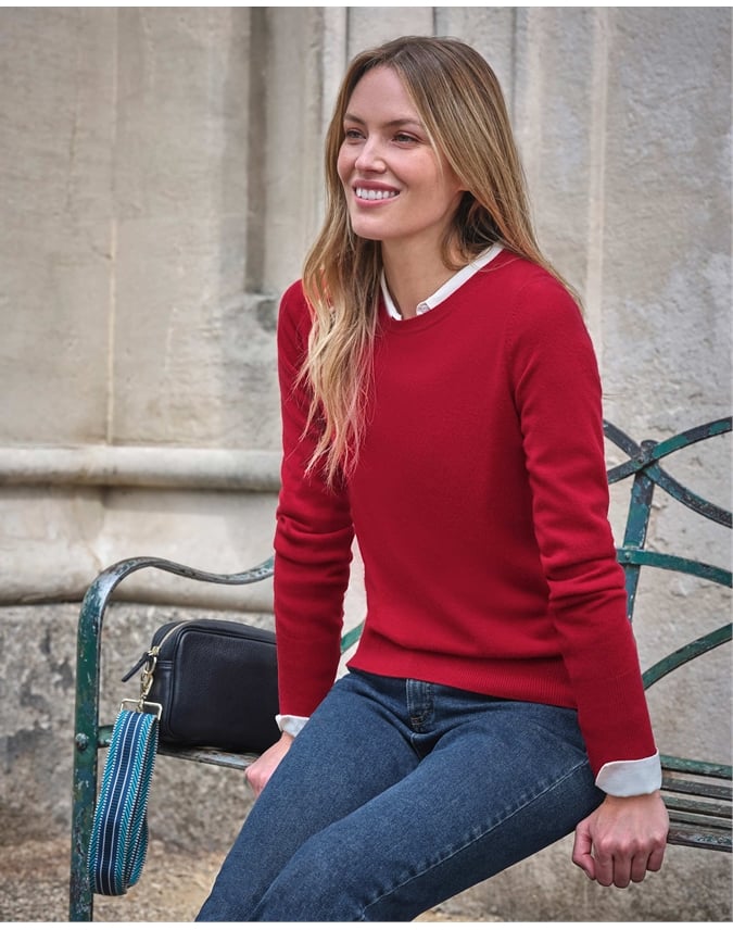 Cashmere Crew Neck Sweater
