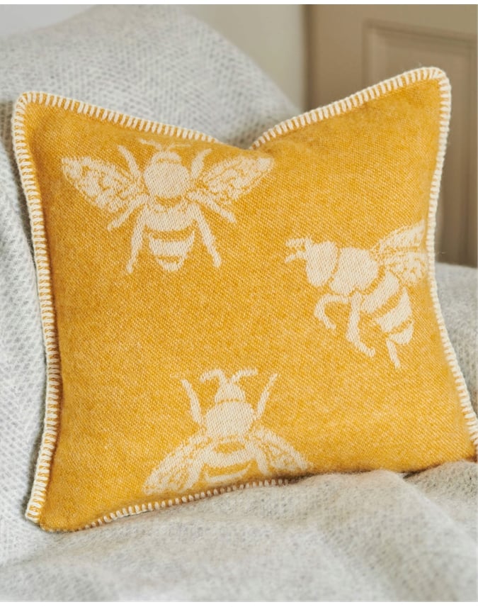 Reversible Pure Wool Cushion Cover