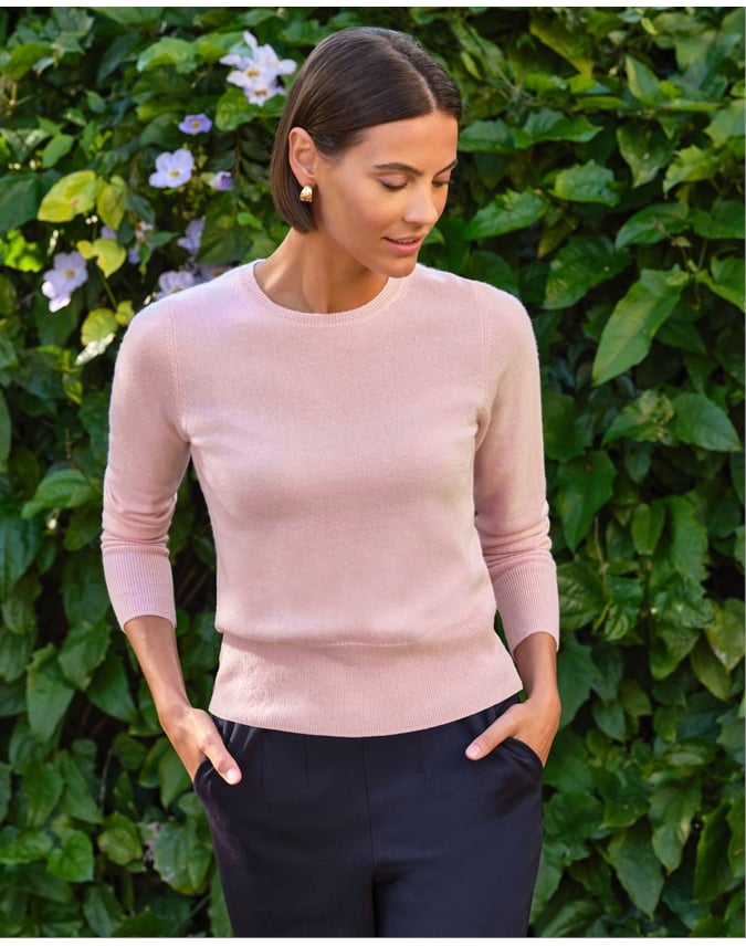 Cashmere Cropped Sweater
