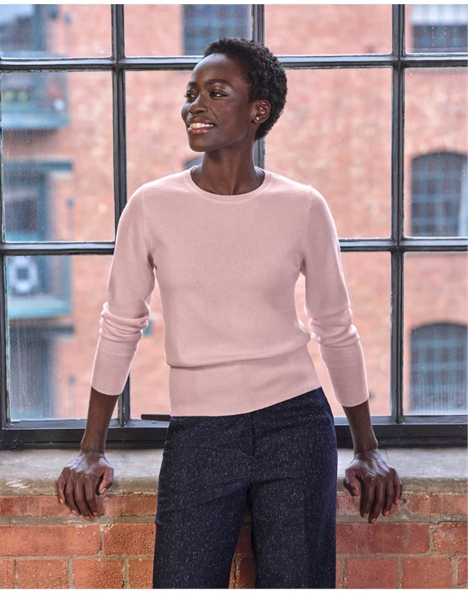 Cashmere Cropped Sweater