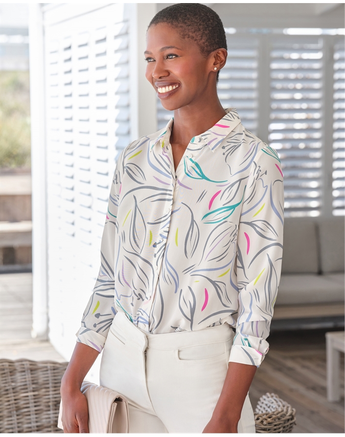 Washed Silk Shirt