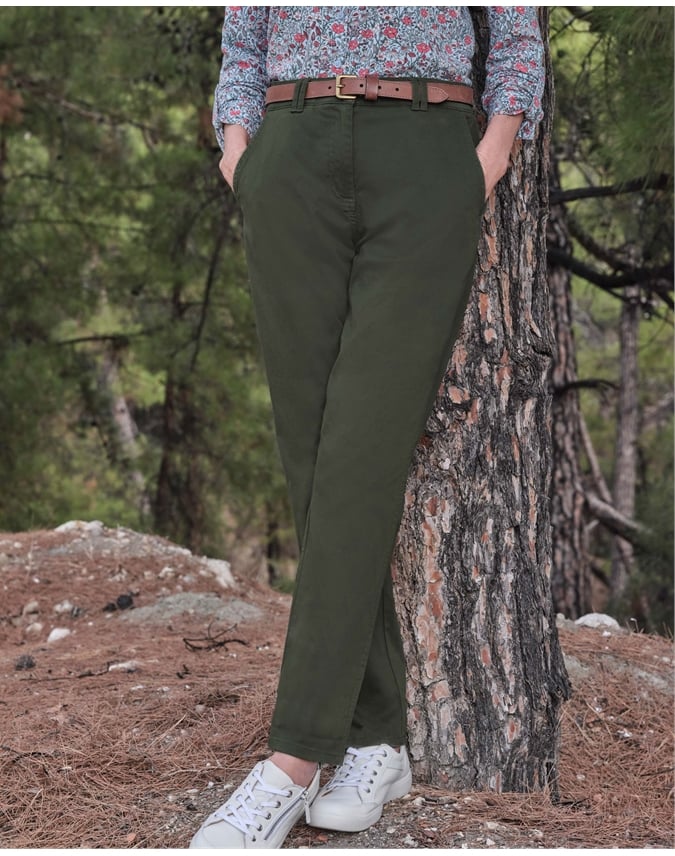 Organic Cotton Relaxed Trouser