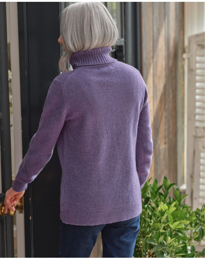 Womens Lambswool Polo