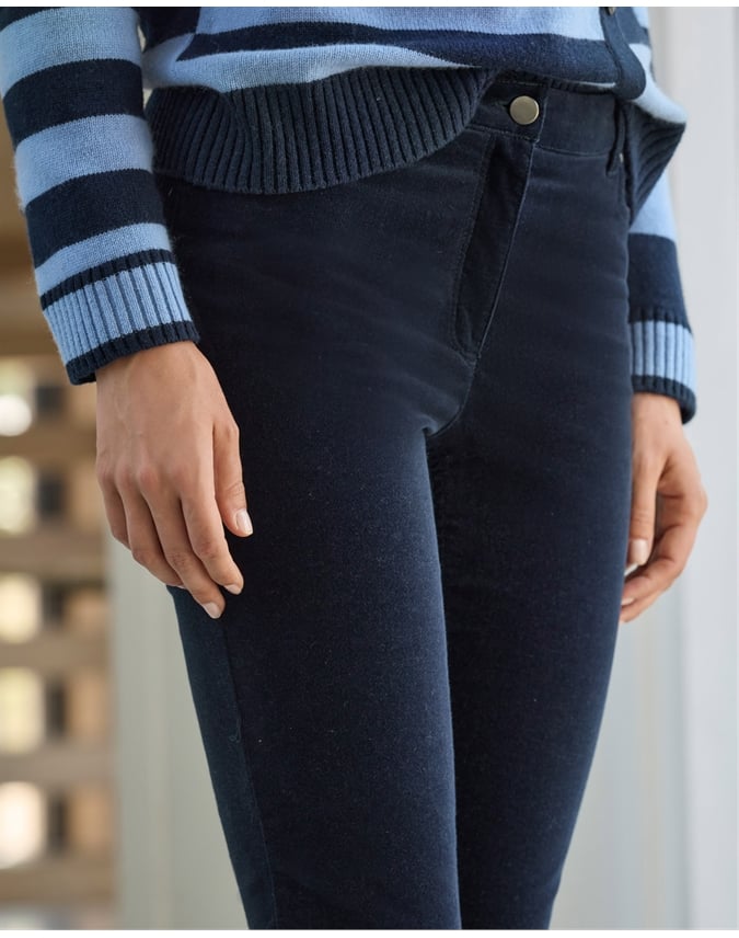Washed Velvet Jean