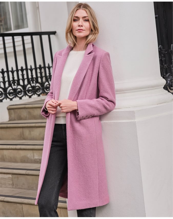 Soft wool coat online