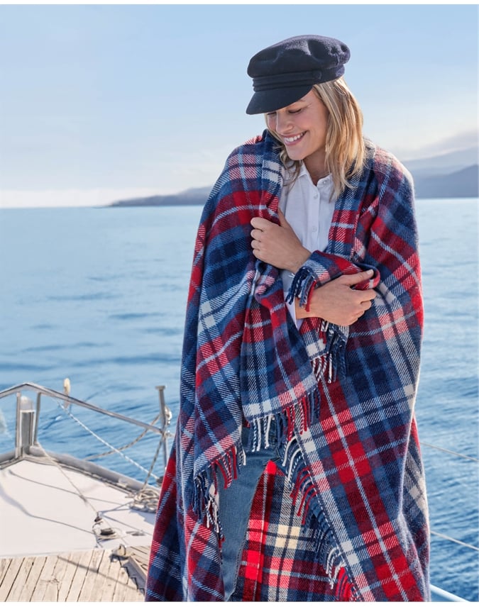 Traditional Pure Wool Throw