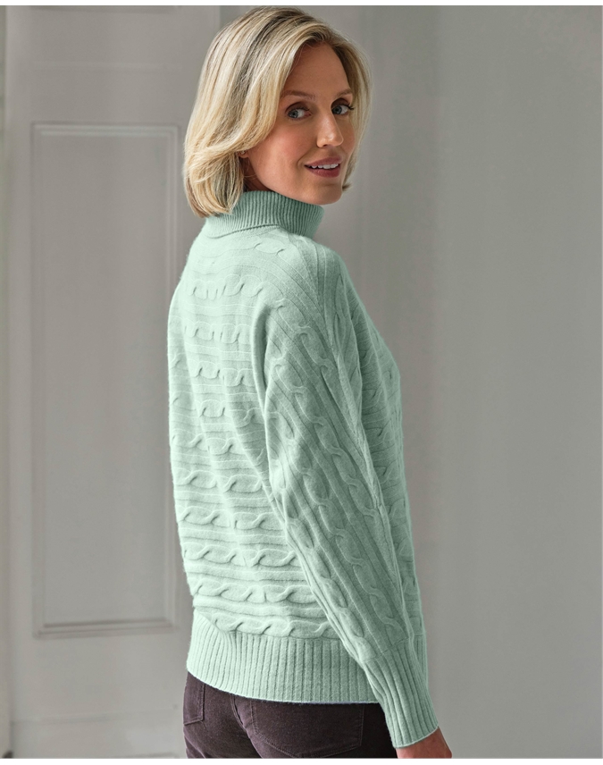 Cable Dolman Sweater