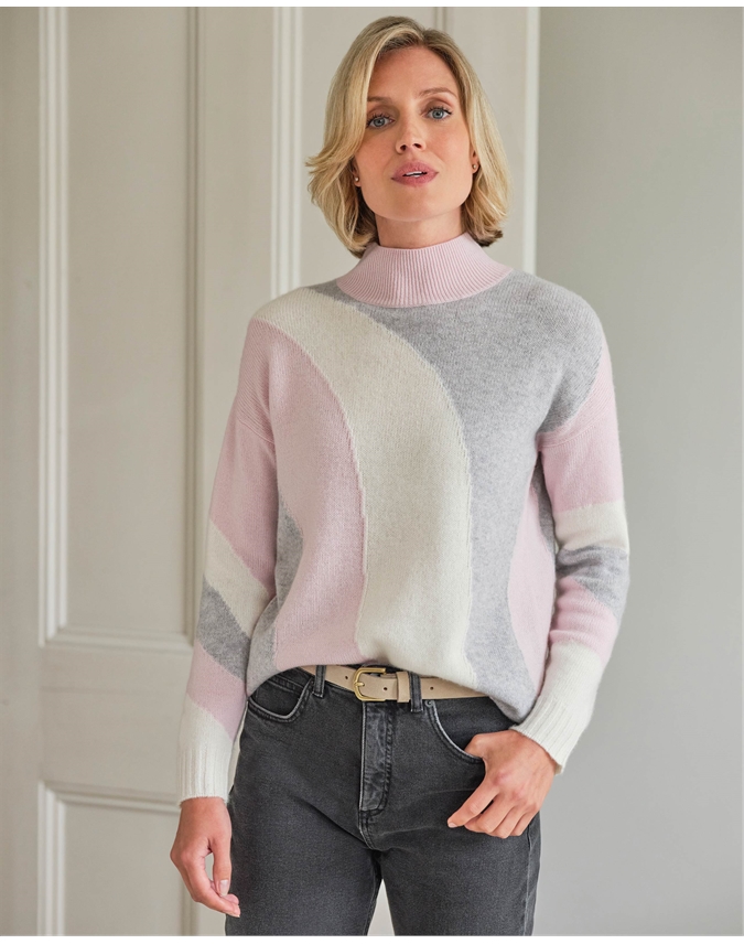 Cashmere Intarsia Sweater