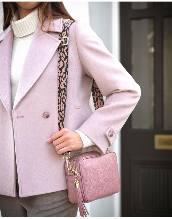 Dusty pink handbag best sale