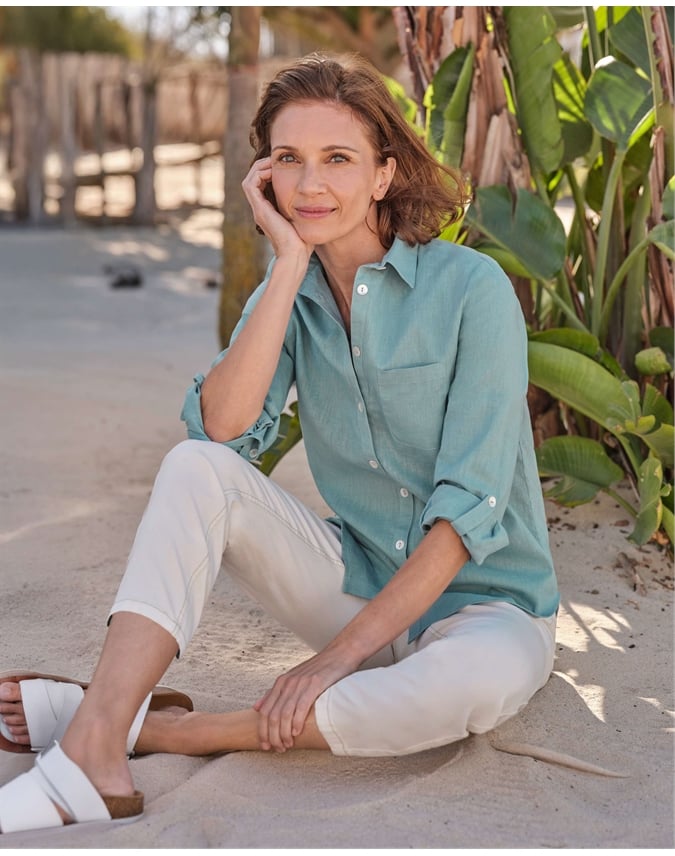 Classic Linen Blend Shirt