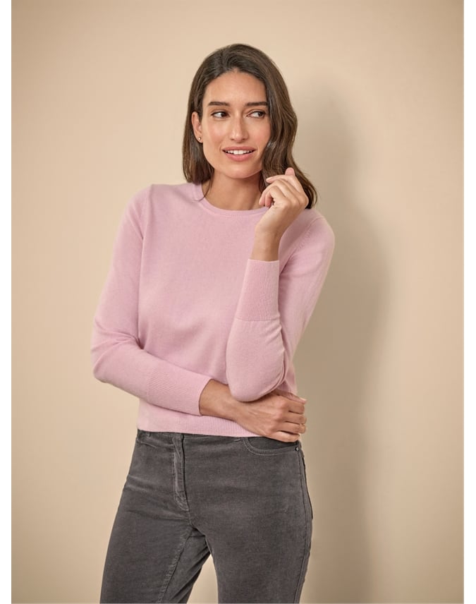 Cashmere Cropped Sweater