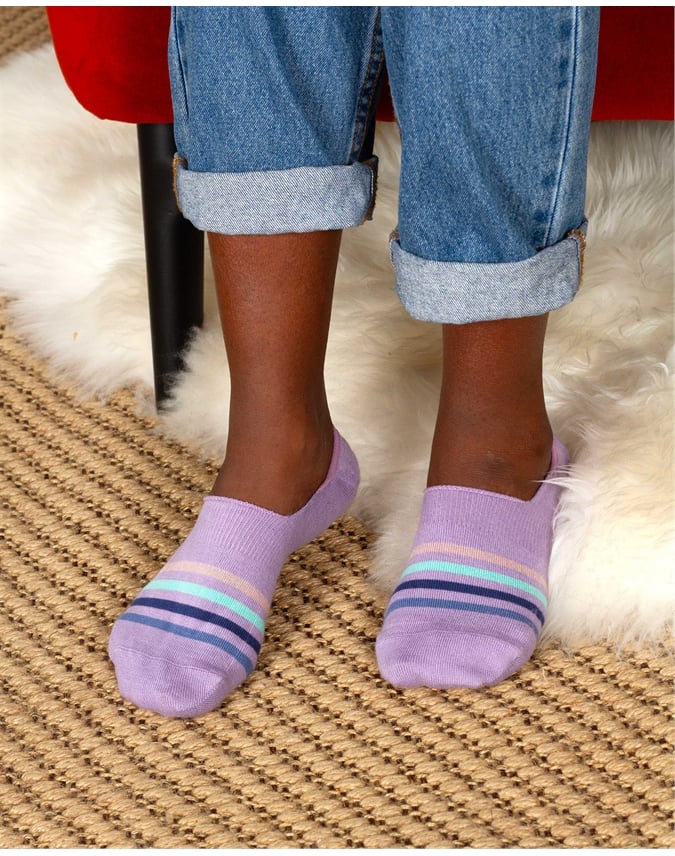 Womens Bamboo Footsie 3 Pack