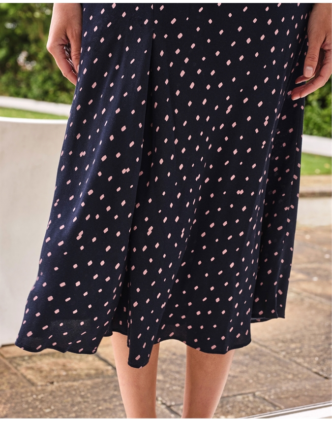 Flippy Printed Skirt