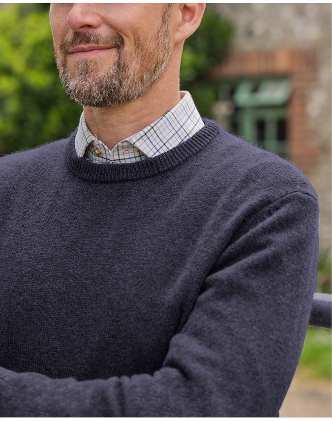 Lambswool Classic Crew