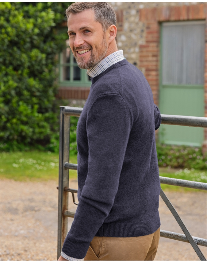 Lambswool Classic Crew