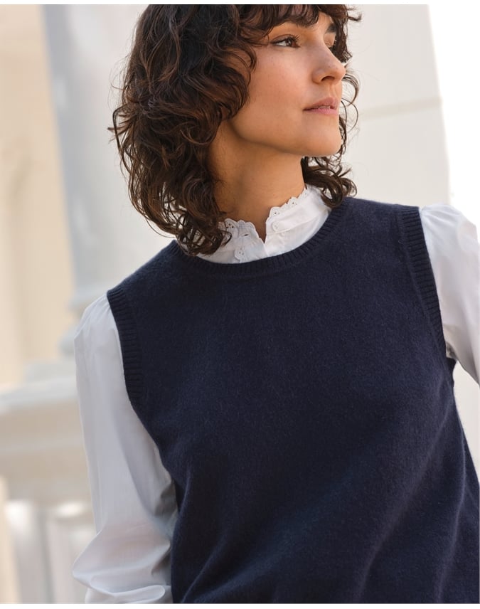 Cashmere Knitted Tank