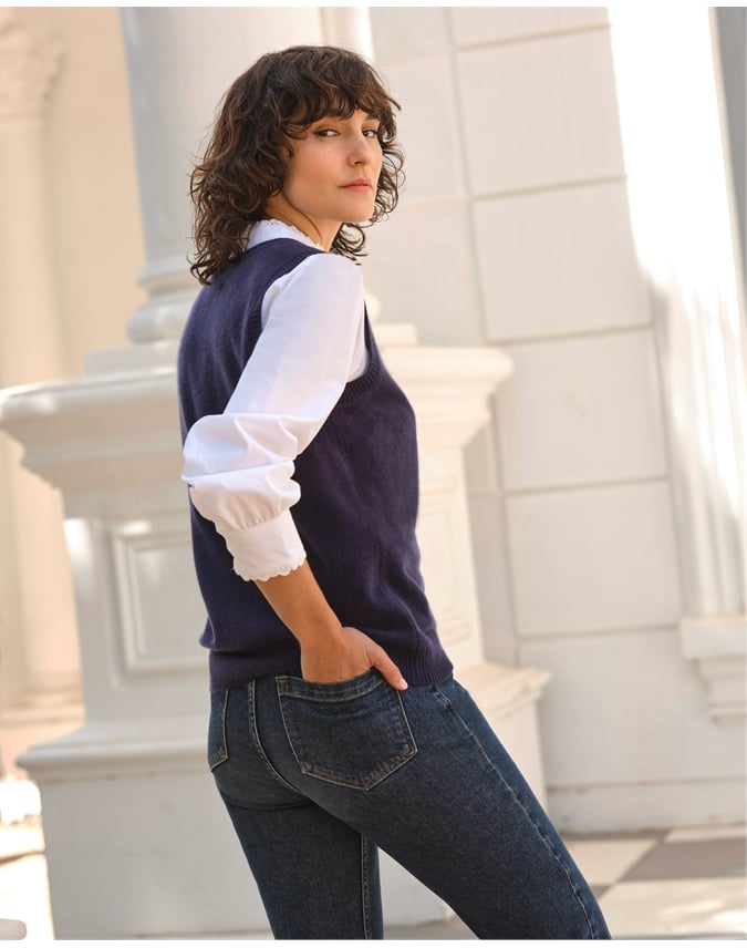 Cashmere Knitted Tank