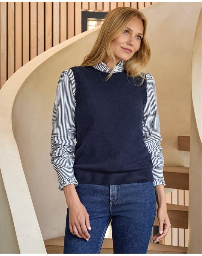Cashmere Knitted Tank