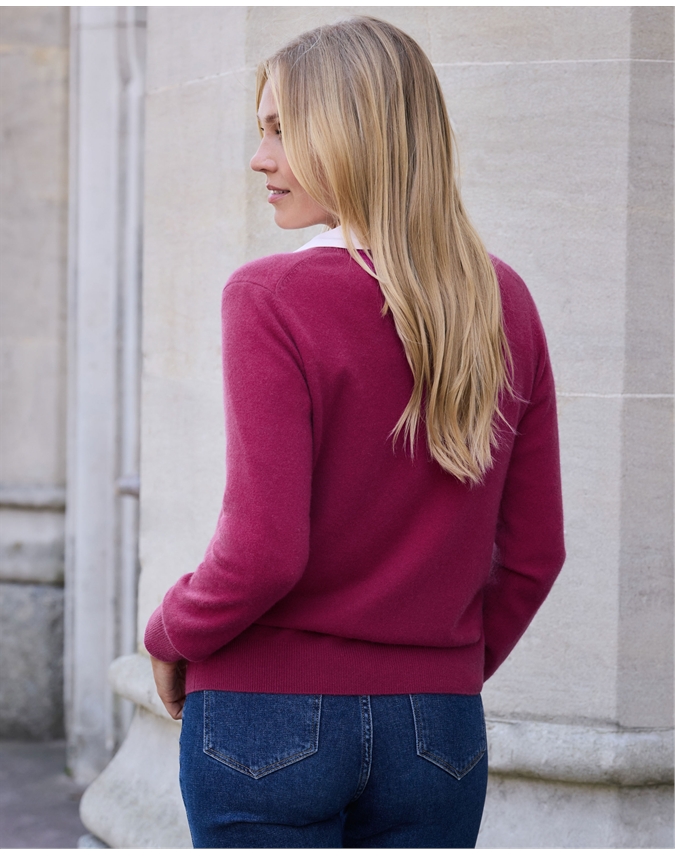 Cashmere V Neck Sweater