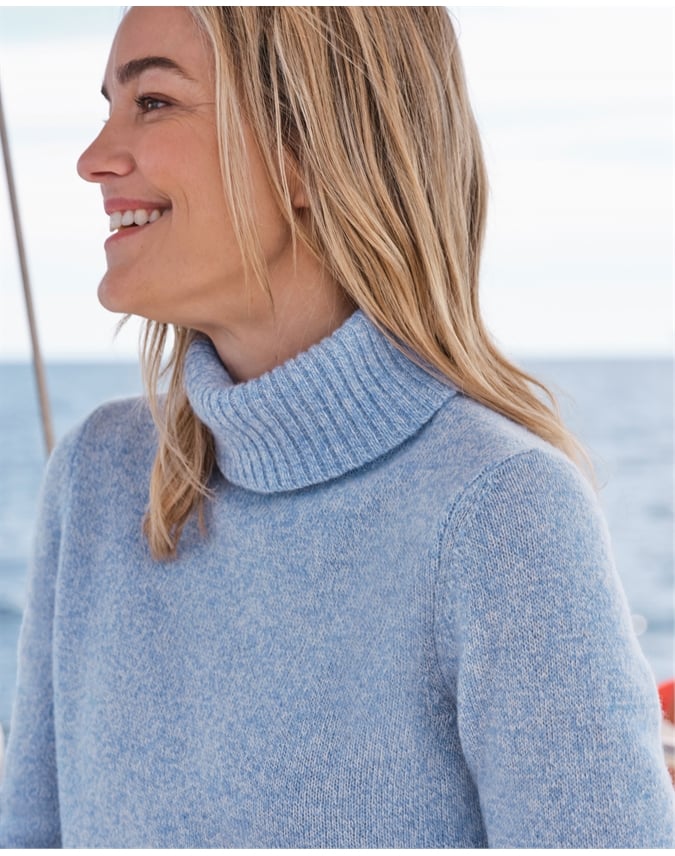 Womens Lambswool Polo