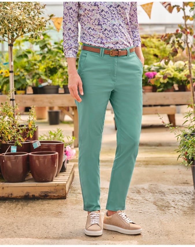 Organic Cotton Relaxed Trouser