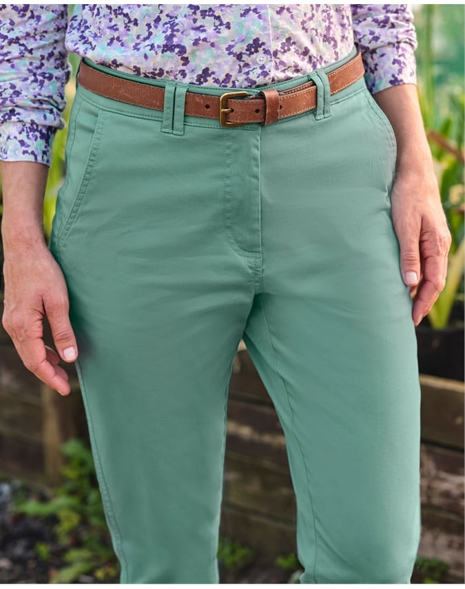 Organic Cotton Relaxed Trouser