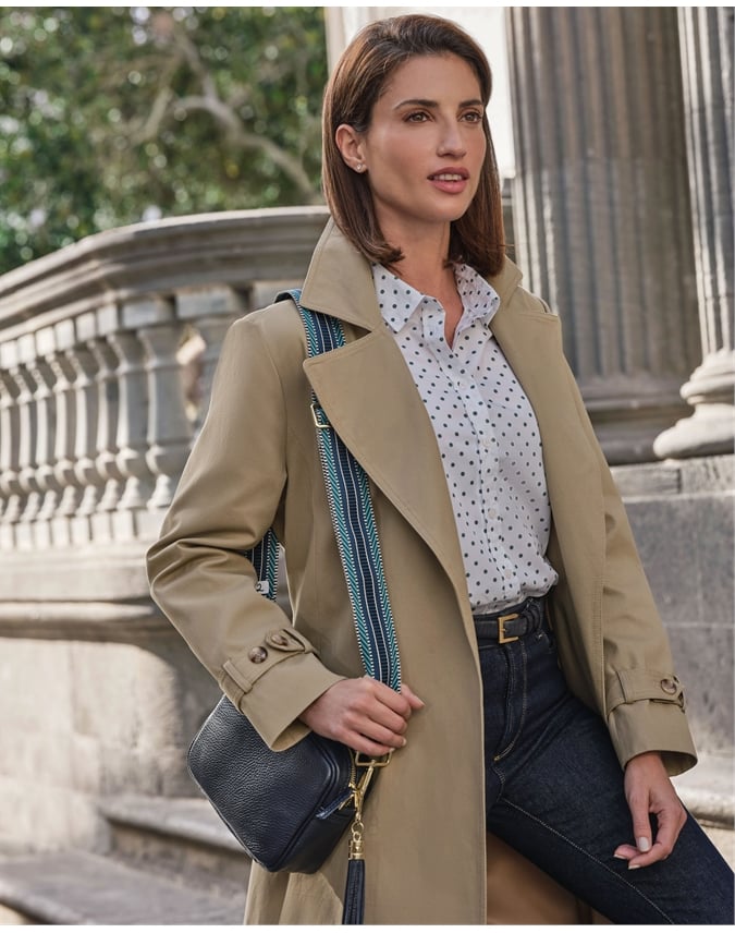 Smart Belted Trench