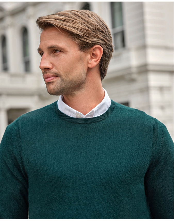 Mens Cashmere Crew Sweater