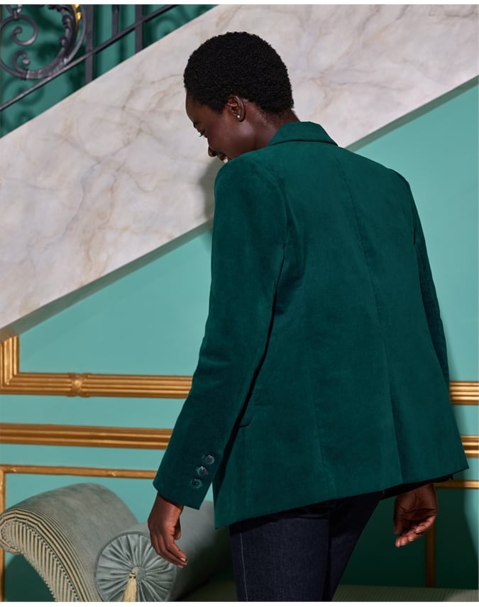 Washed Velvet Jacket