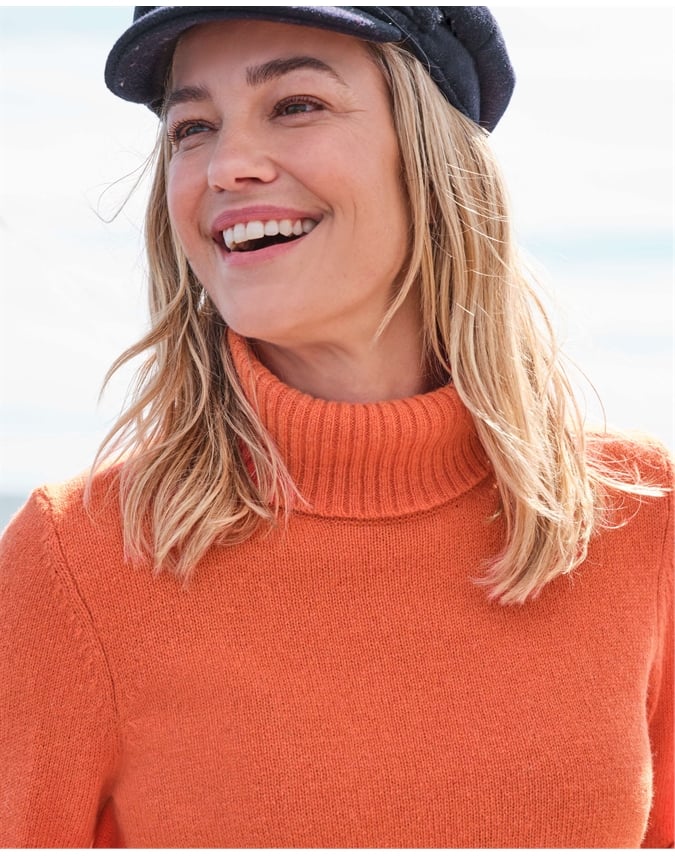 Womens Lambswool Polo