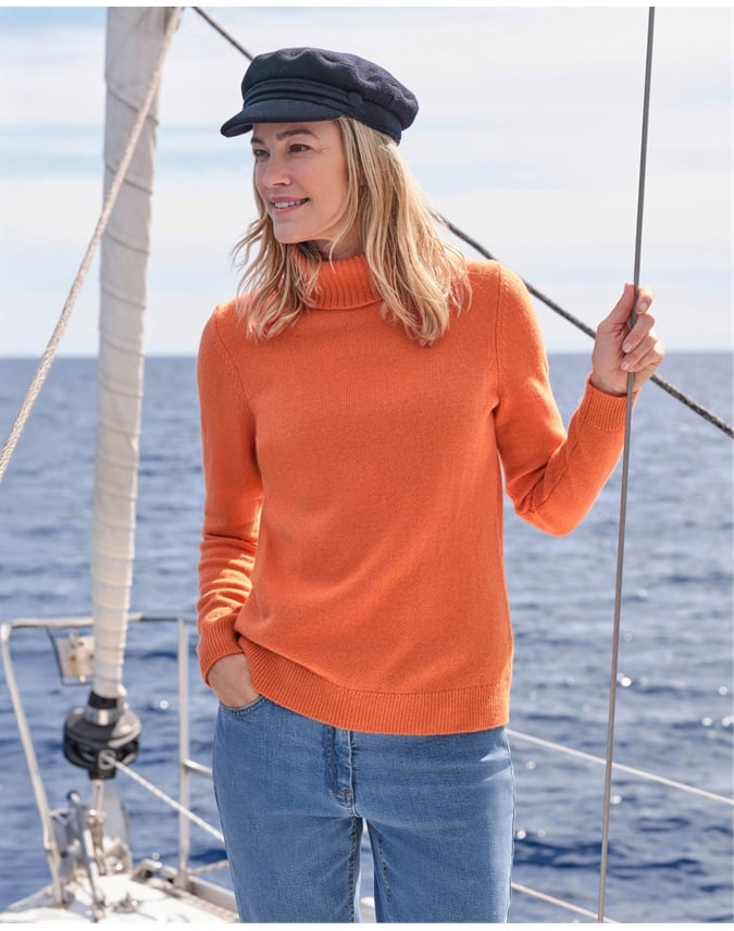 Womens Lambswool Polo