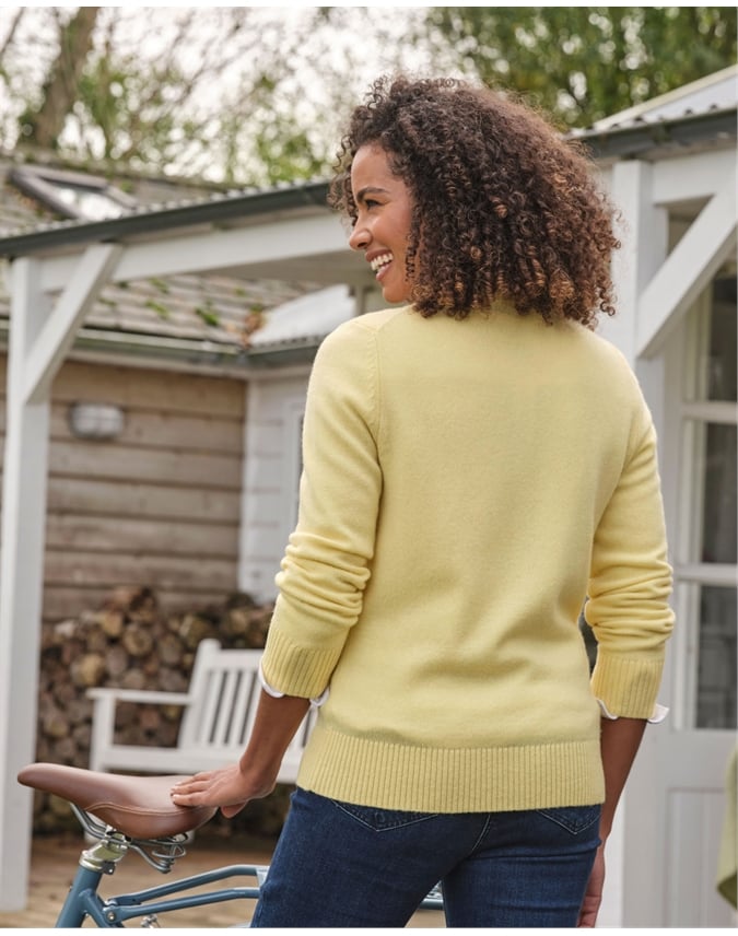 Lambswool Zip Thru Cardigan