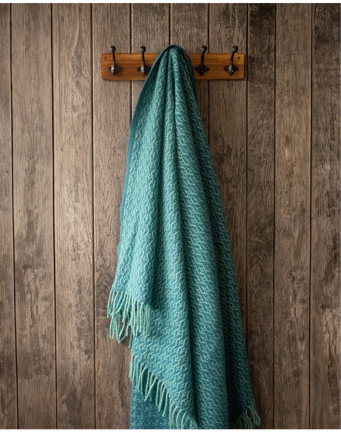 Isobel Crescent Pure Wool Throw