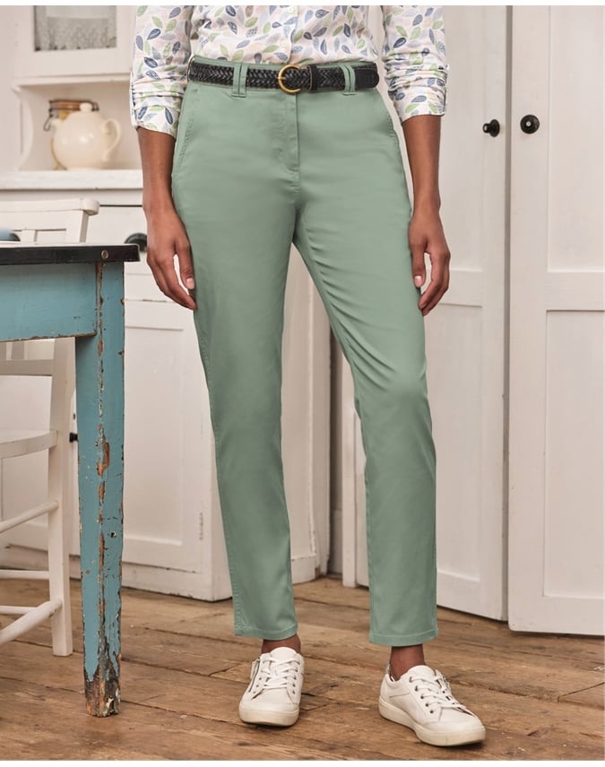 Organic Cotton Relaxed Trouser