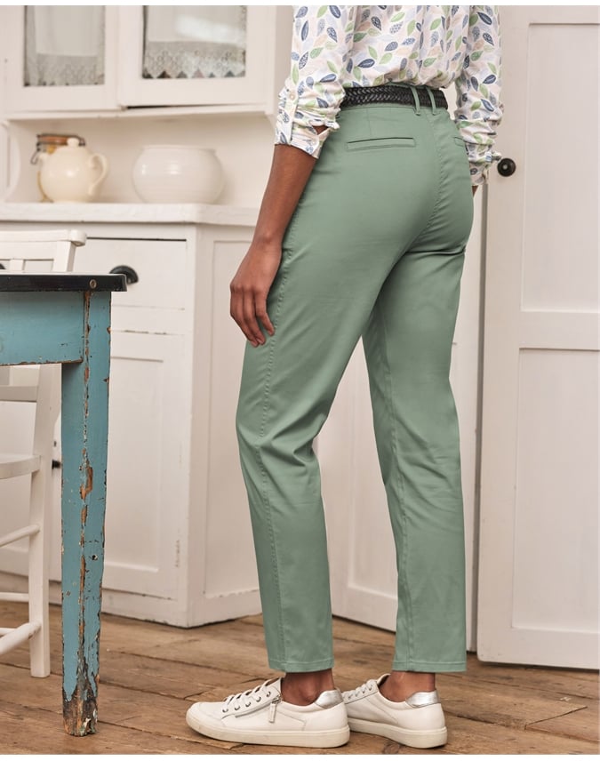 Organic Cotton Relaxed Trouser