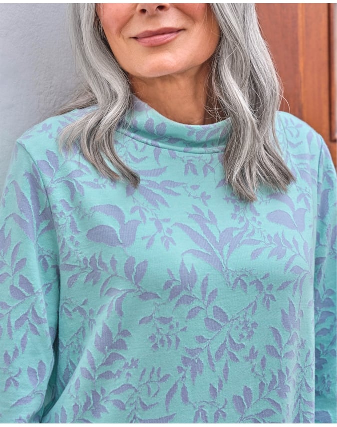 Jacquard Mid Weight Top