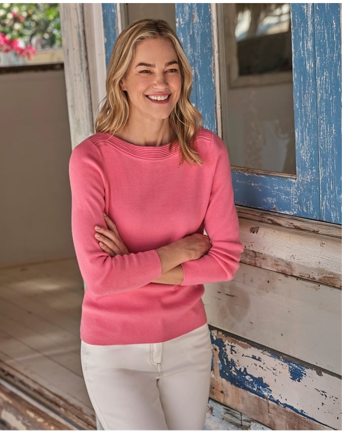 Boat Neck Sweater