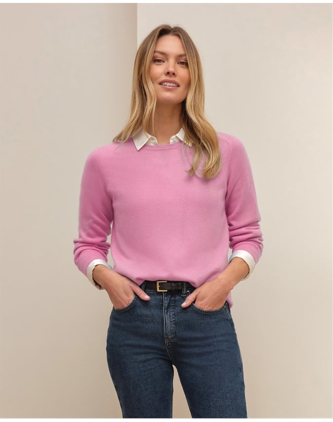 Cashmere Crew Neck Sweater