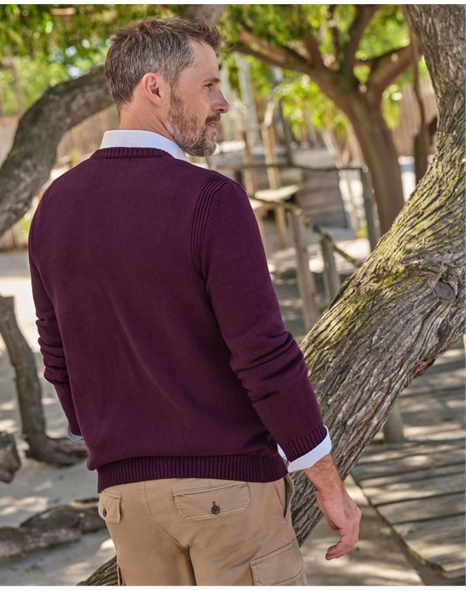 Essential Cotton V Neck