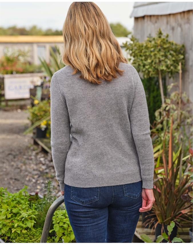 Womens Lambswool Polo