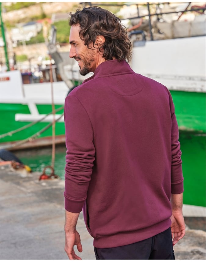Cotton Full Zip Sweatshirt