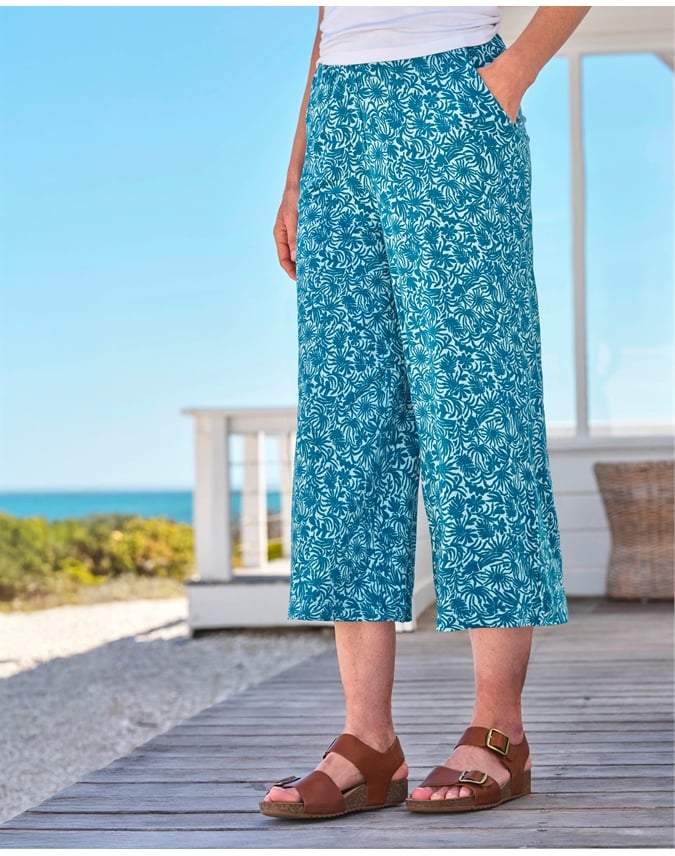 Printed Culotte