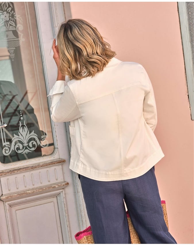 Collared Cotton Jacket