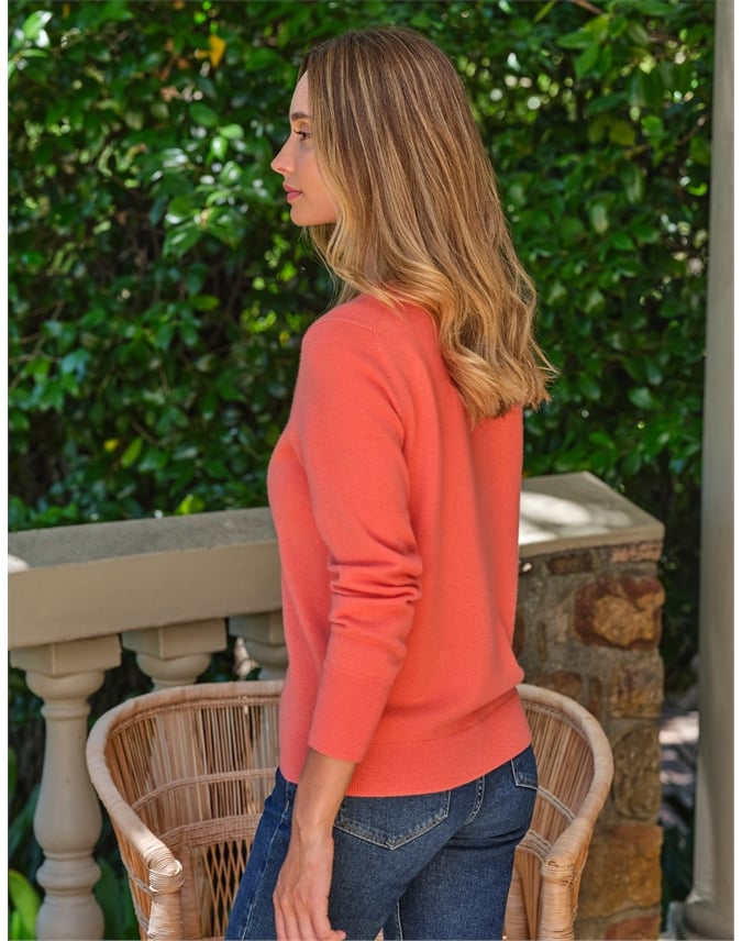 Cashmere V Neck Sweater